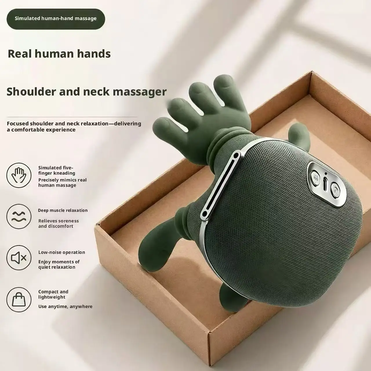 Home Office Equipment - Simulated Human Hand Kneading Massage Device