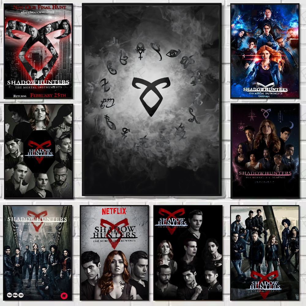 Home Office And Tv Room Ideas - 1PC TV S-Shadowhunters Poster High Quality