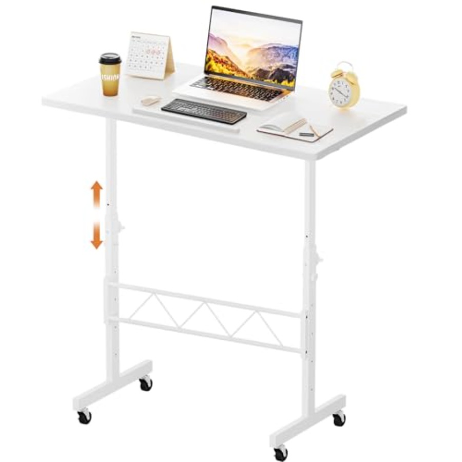 Home Office Desk - Standing Desk Adjustable Height and Tiltable