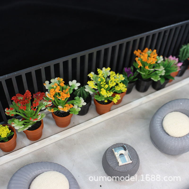 Plant Desk Mini - Mini Simulated Plants Cactus Succulent Flower