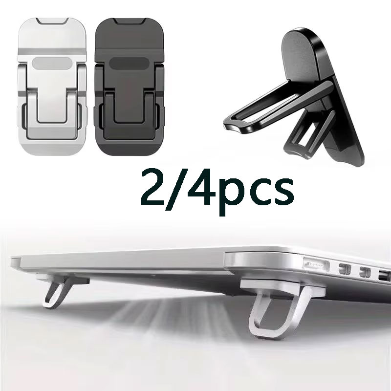 Laptop Stand Foldable - 1 Pair Laptop Stand Computer Keyboard
