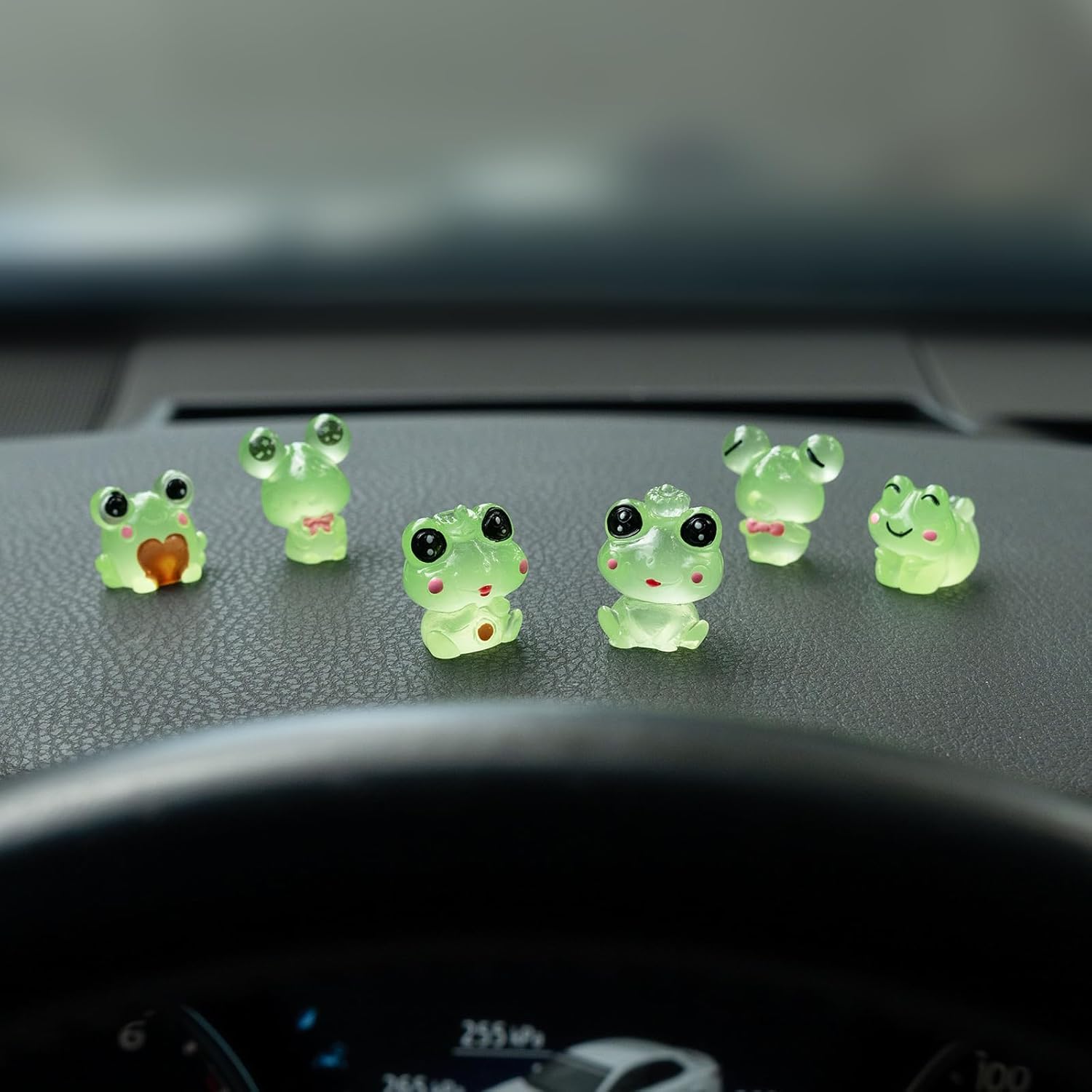 6PCS Fun Luminous Frog Car Das - Home Office With View บทวิจารณ์และราคา