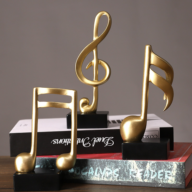 3pcs Minimalist Resin Musical  - Home Office And Tv Room Ideas บทวิจารณ์และราคา