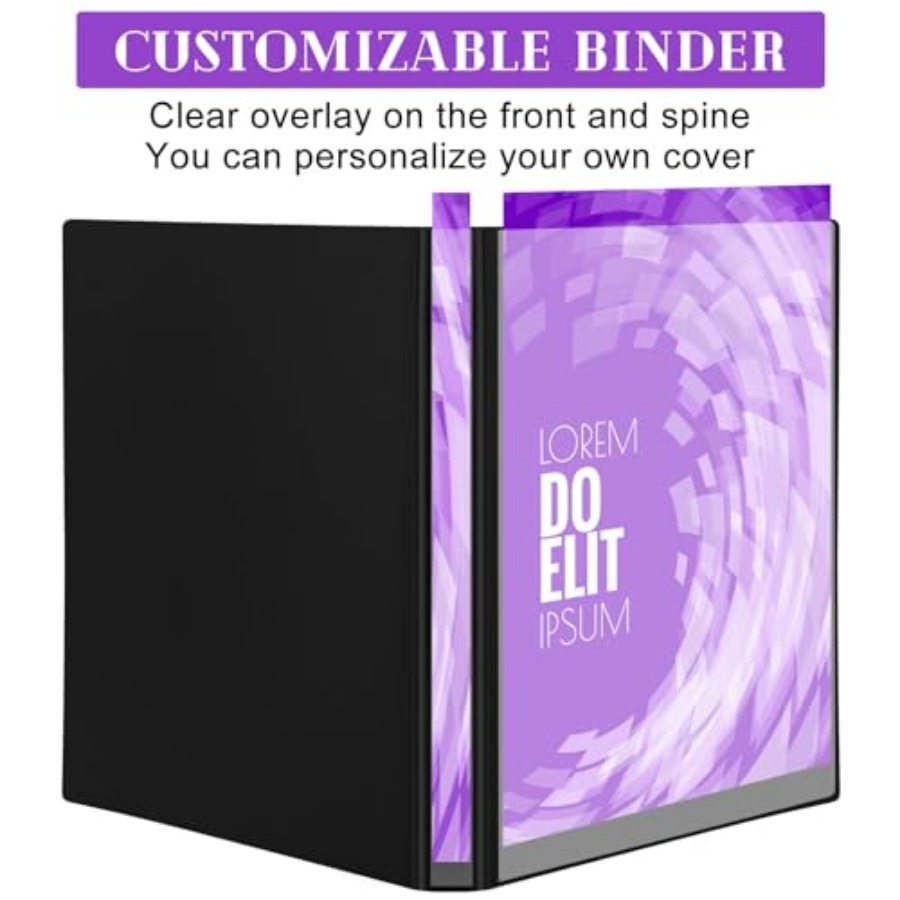 24 Pcs 3 Ring Plastic Binders  - Home Office With View บทวิจารณ์และราคา