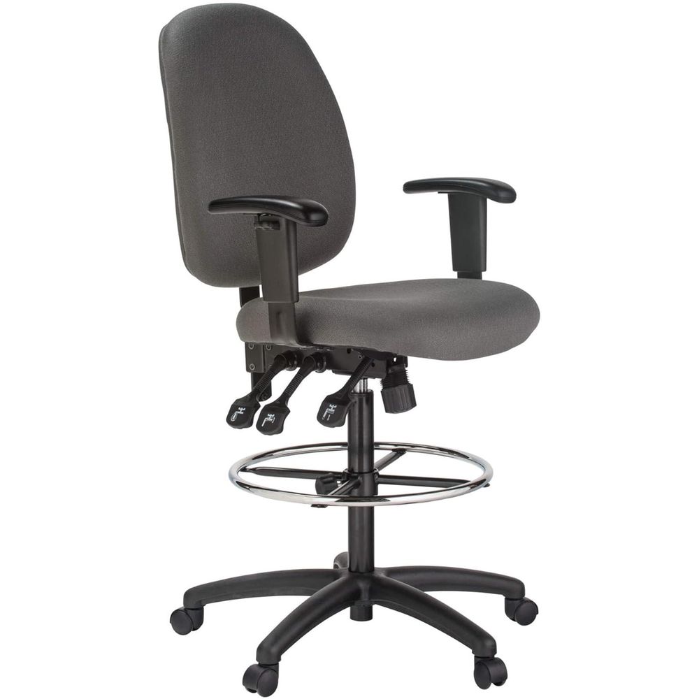 Tall Grey Fabric Ergonomic Off - Ergonomic Office Chair บทวิจารณ์และราคา