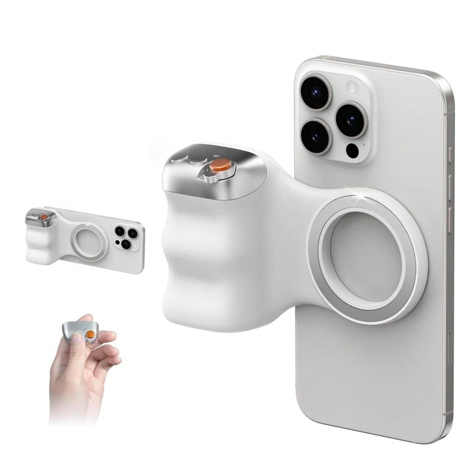 Silver Magnetic Phone Camera G - Zoom Lighting Kit บทวิจารณ์และราคา