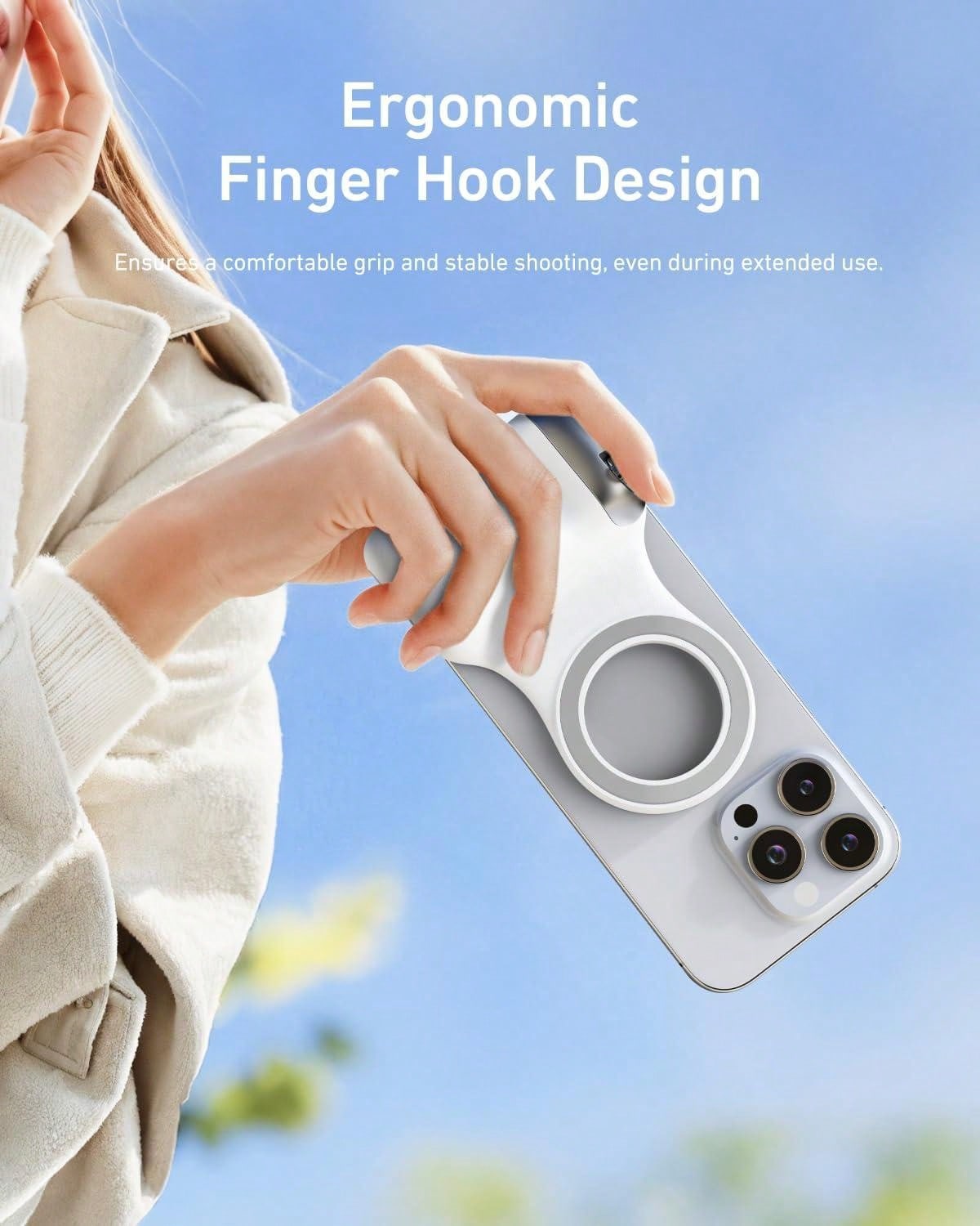 Silver Magnetic Phone Camera G - Zoom Lighting Kit บทวิจารณ์และราคา