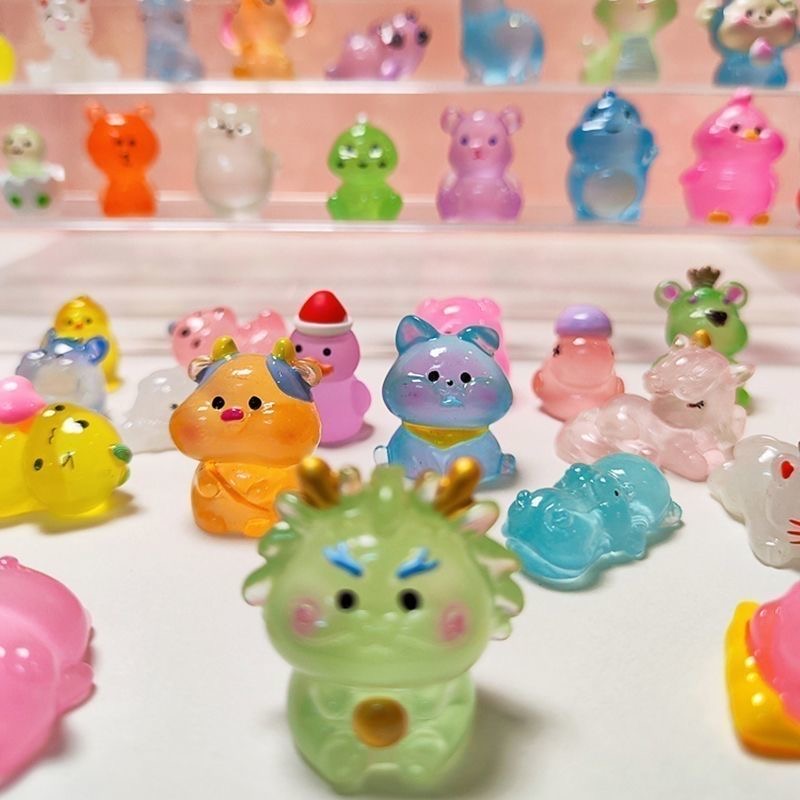 100Pcs Mini Luminous Resin Bli - Home Office Box บทวิจารณ์และราคา