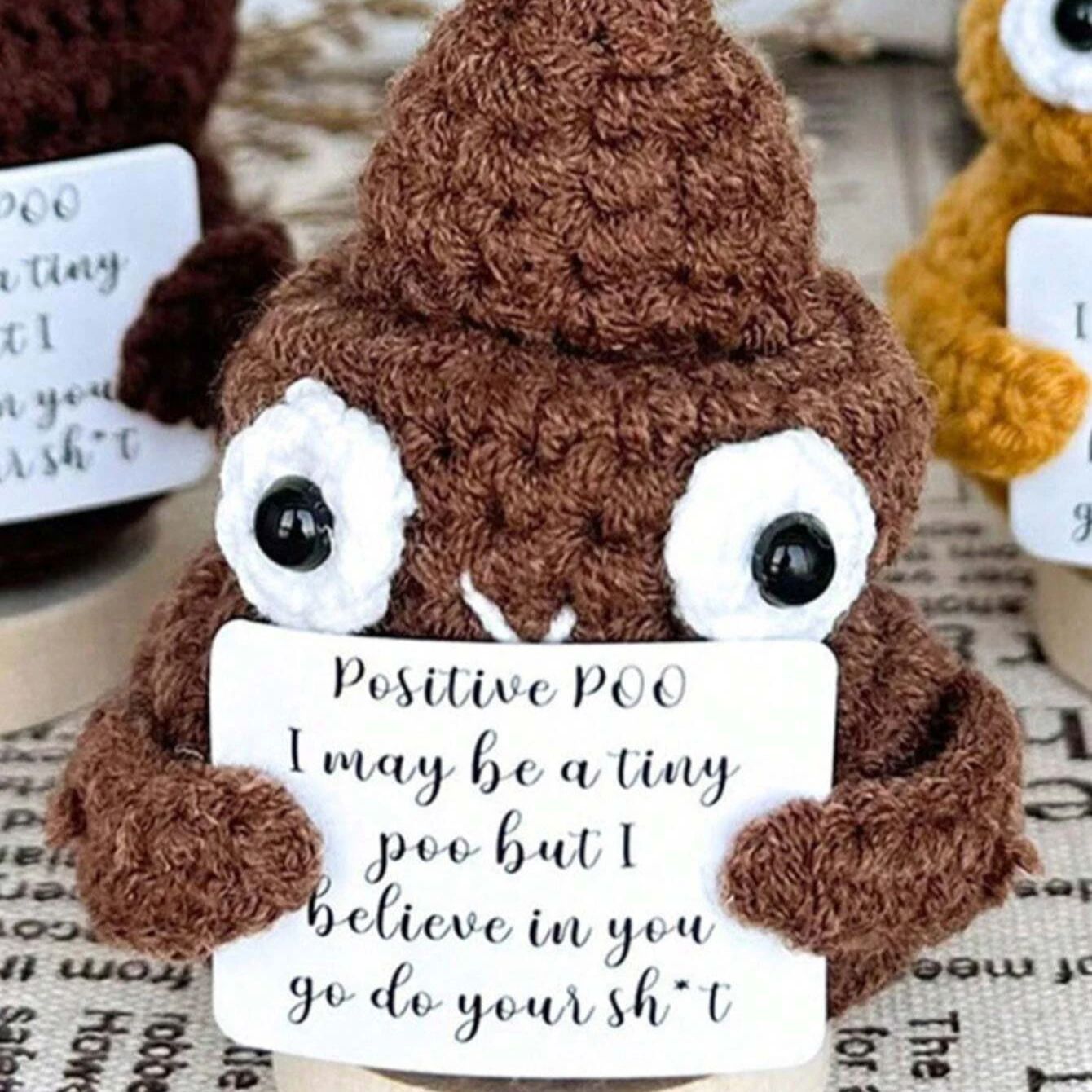 Funny Positive Poop Hug Pocket - Plant Desk Mini บทวิจารณ์และราคา