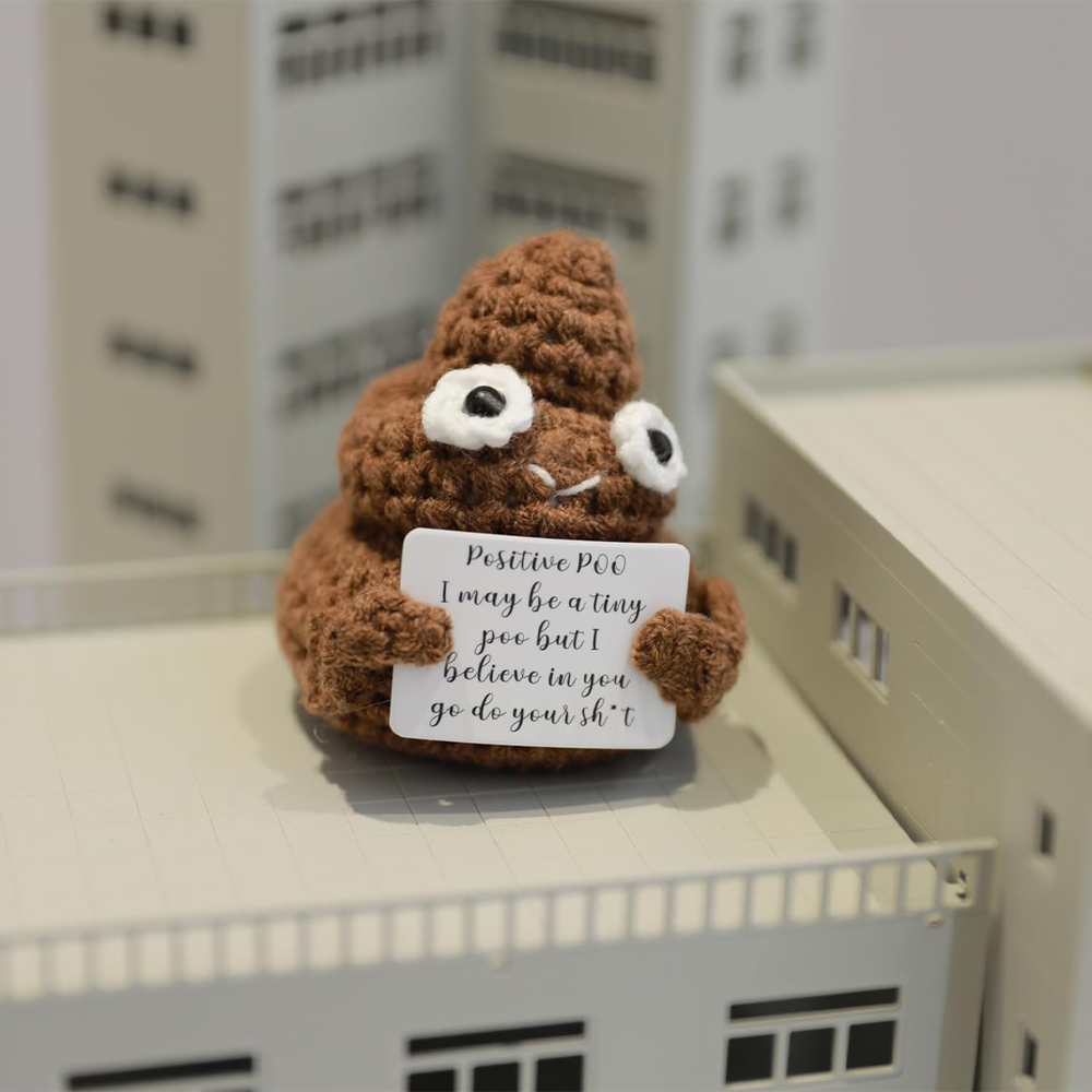 Funny Positive Poop Hug Pocket - Plant Desk Mini บทวิจารณ์และราคา
