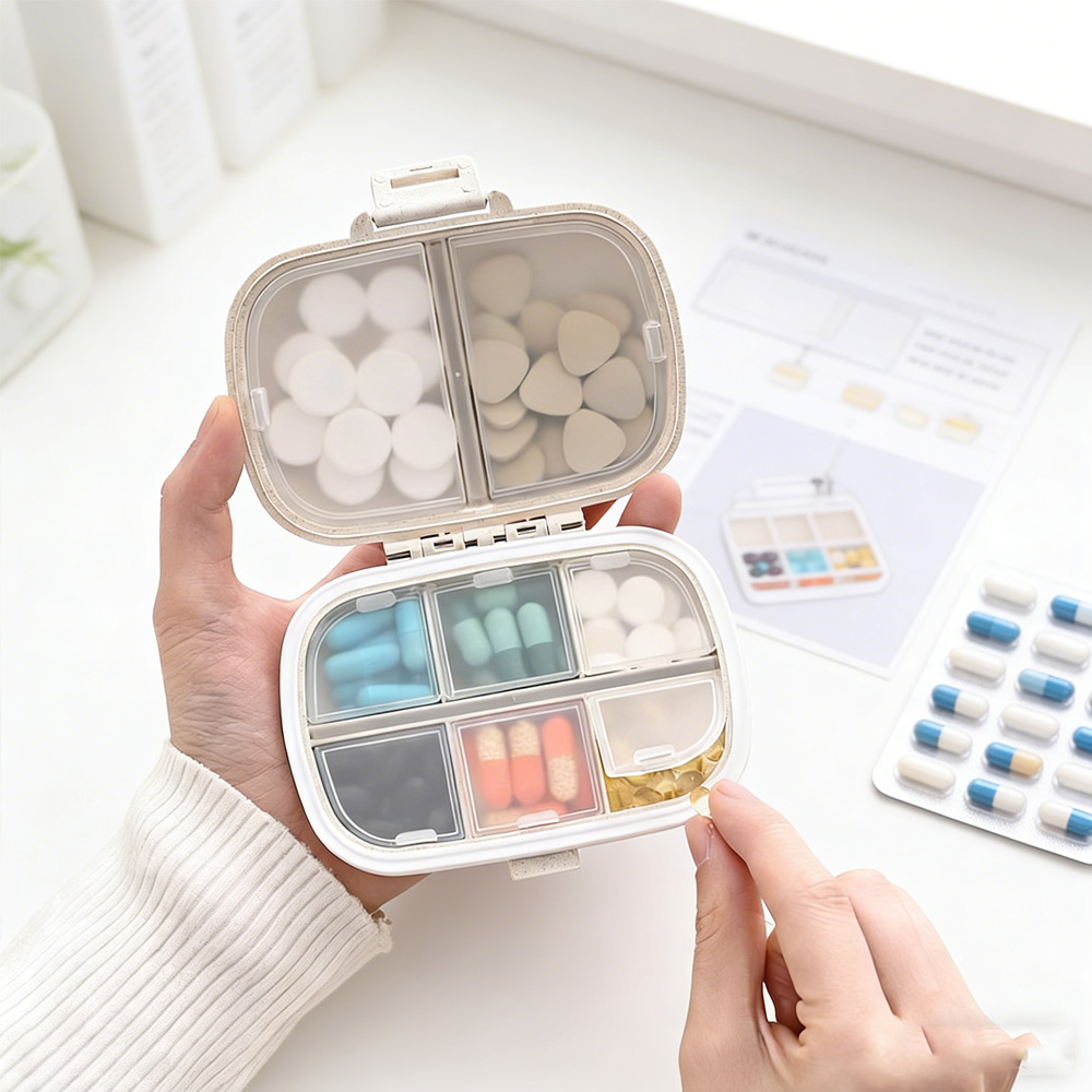 Portable Medicine Storage Case - Home Office Box บทวิจารณ์และราคา