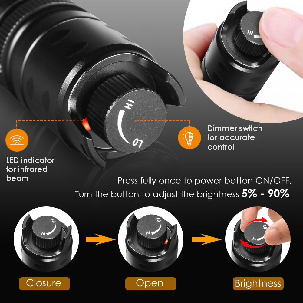 UniqueFire 2002D Fresnel Lens  - Zoom Lighting Kit บทวิจารณ์และราคา