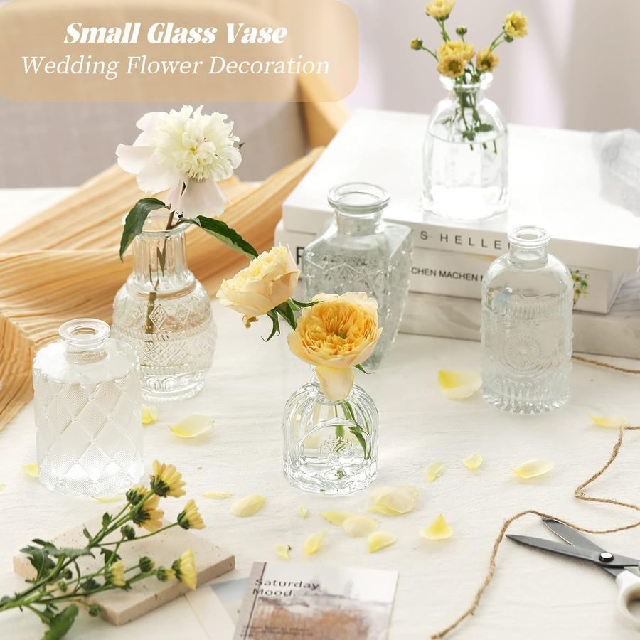 Bud Vase Set of 32PCS Wedding  - Plant Desk Mini บทวิจารณ์และราคา