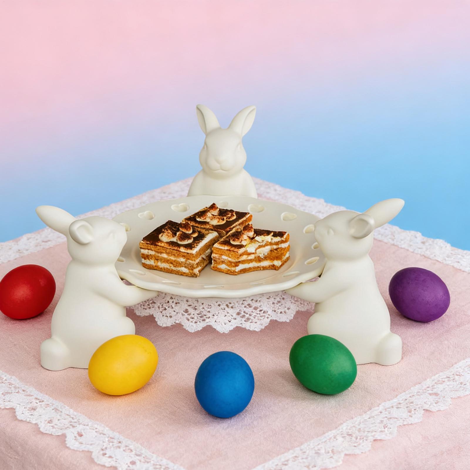 Bunny Tray Mold 3D Cute Silico - Home Office Gear บทวิจารณ์และราคา