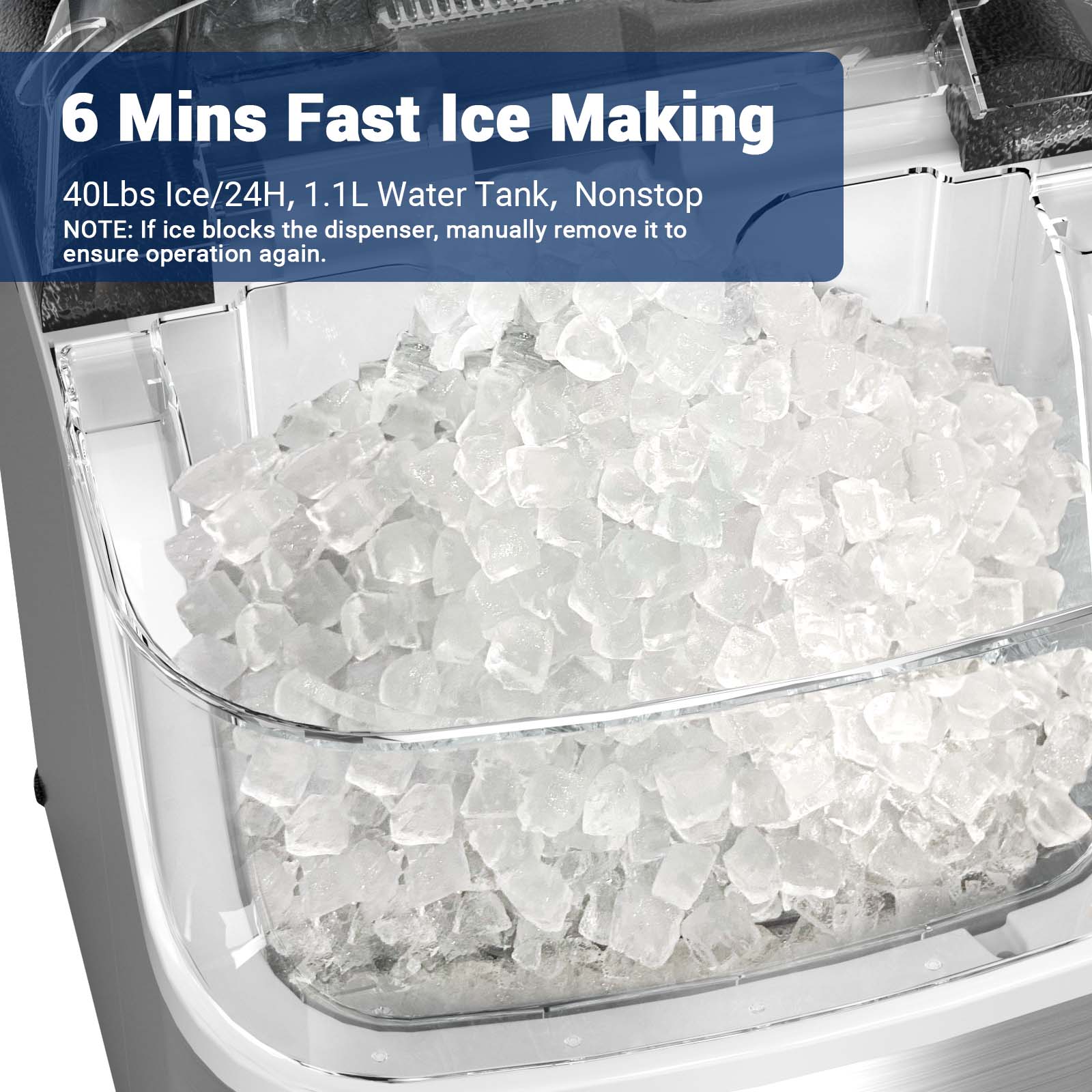Nugget ice Maker countertop, S - Home Office Equipment บทวิจารณ์และราคา