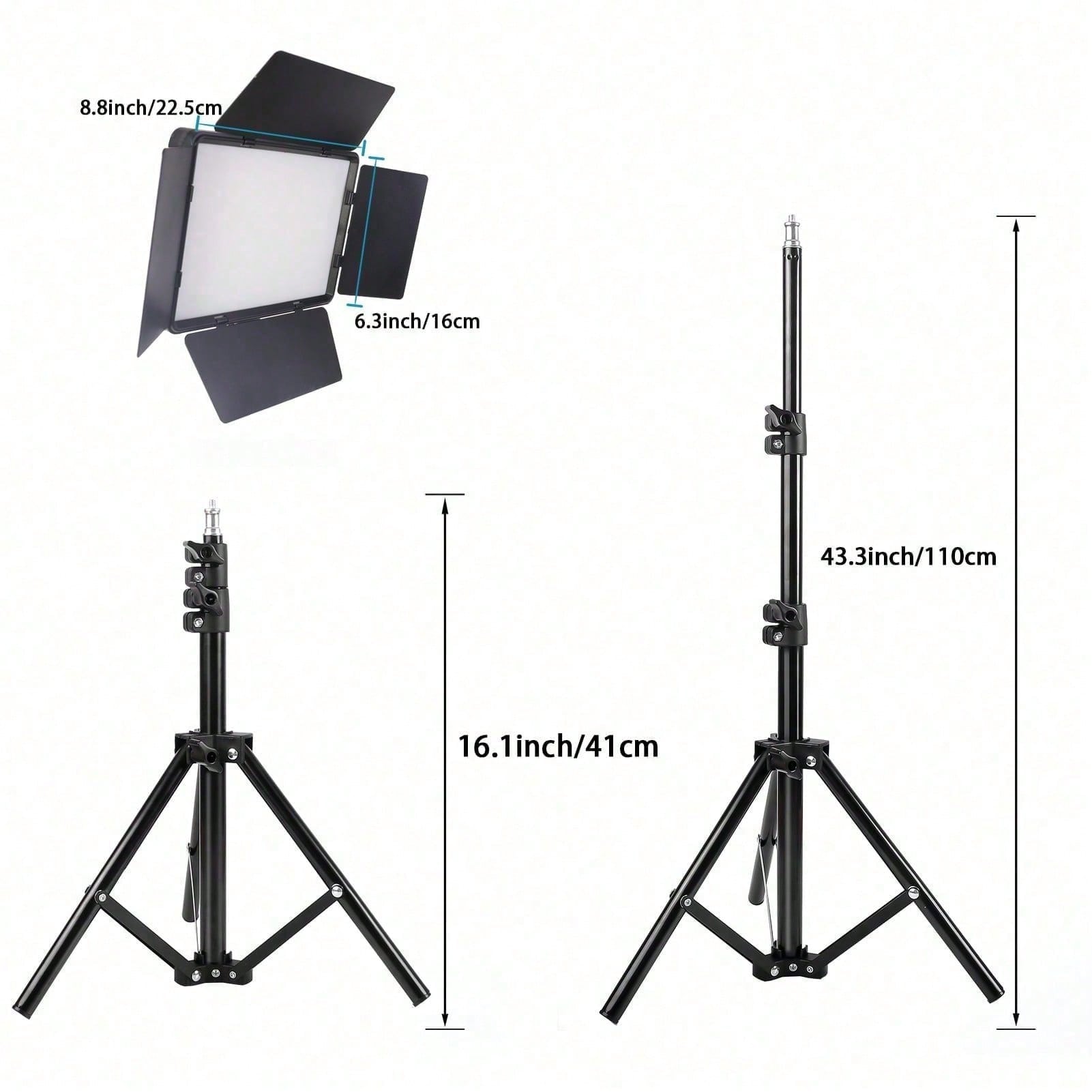 10 Inch Square 3-Color LED Fil - Zoom Lighting Kit บทวิจารณ์และราคา