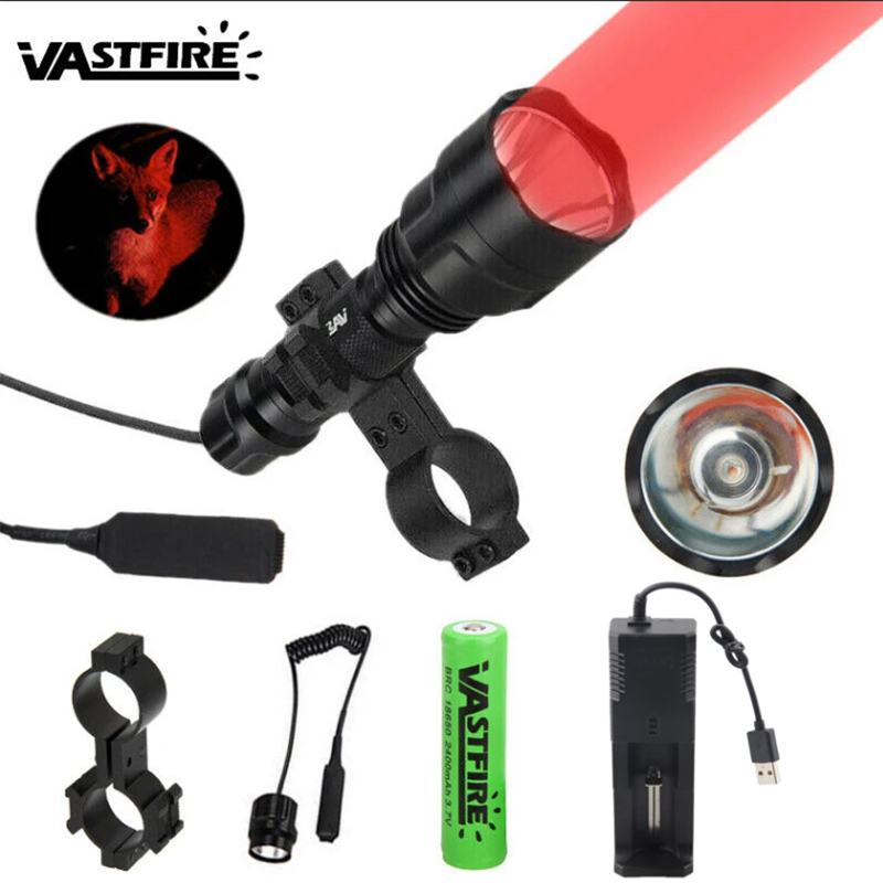 LED Tactical Hunting Flashligh - Zoom Lighting Kit บทวิจารณ์และราคา