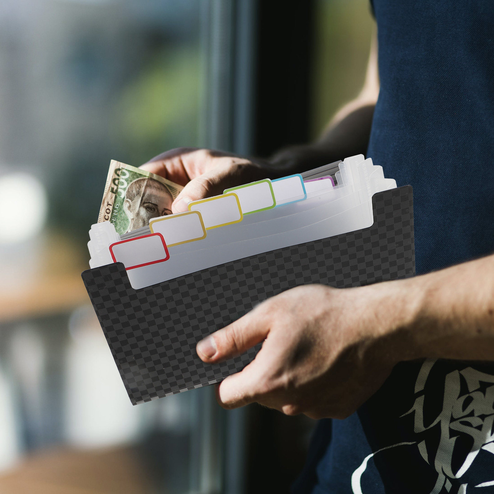 2Pcs Portable A6 Document Fold - Home Office Tax บทวิจารณ์และราคา