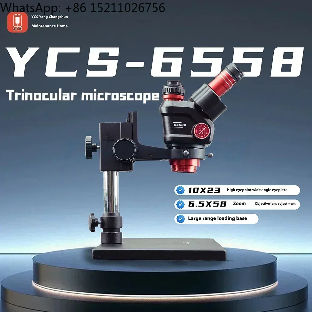 YCS 6558S HD Trinocular Micros - Zoom Lighting Kit บทวิจารณ์และราคา