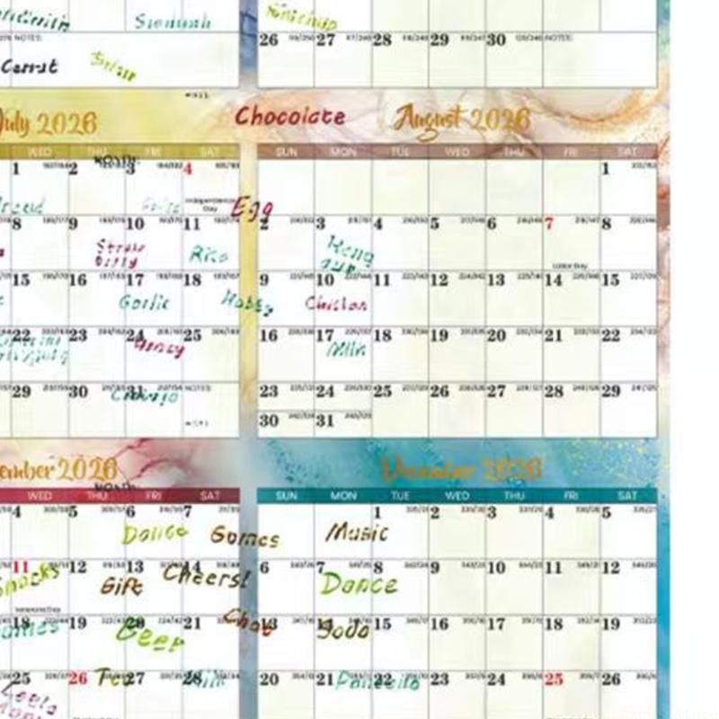 2026 Double Sided Erasable Cal - Home Office With View บทวิจารณ์และราคา