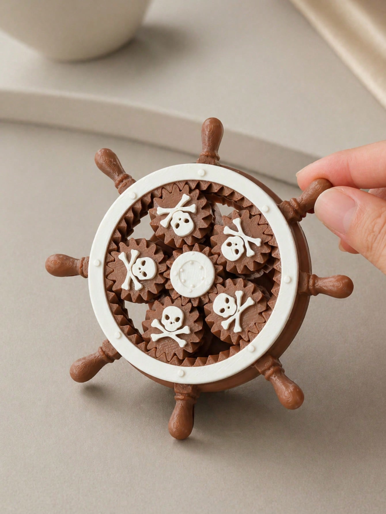 2pcs Pirate Ship Wheel Fidget  - Home Office Gear บทวิจารณ์และราคา