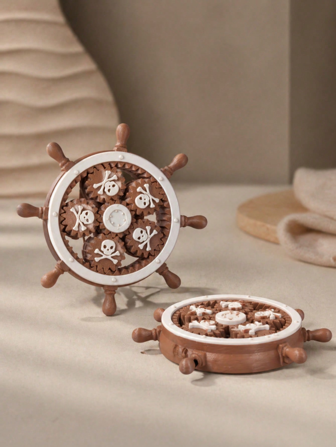 2pcs Pirate Ship Wheel Fidget  - Home Office Gear บทวิจารณ์และราคา
