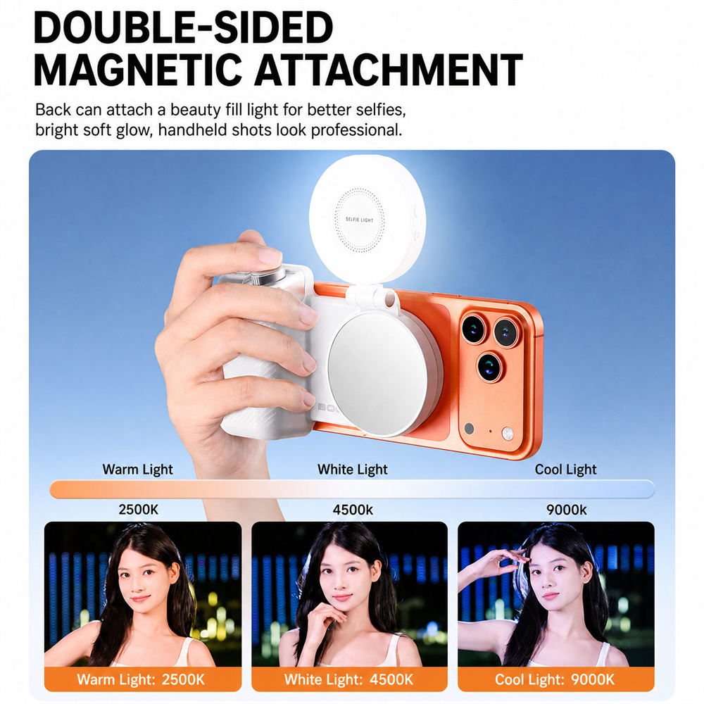 Dual Side Magnetic Phone Holde - Zoom Lighting Kit บทวิจารณ์และราคา