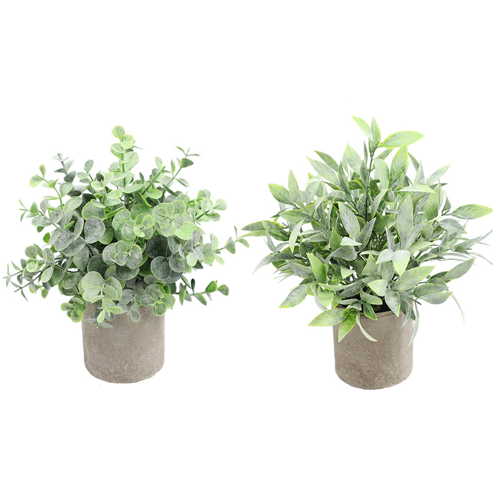Artificial Plant Potted Eucaly - Plant Desk Mini บทวิจารณ์และราคา