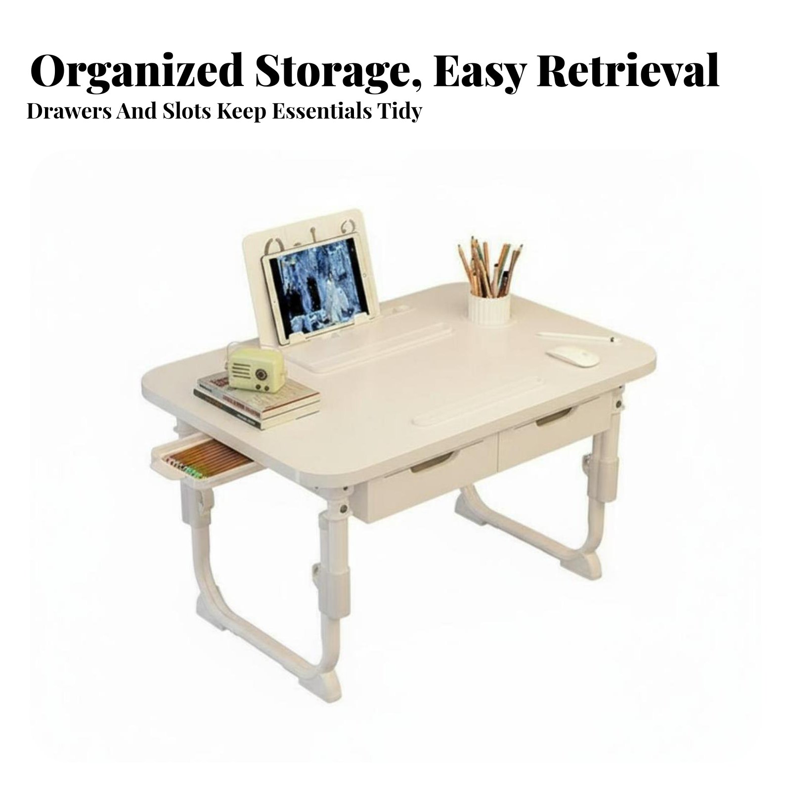 Adjustable Folding Lap Desk Fo - Laptop Stand Foldable บทวิจารณ์และราคา