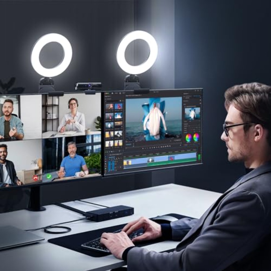 2Packs-Ring Light for Computer - Zoom Lighting Kit บทวิจารณ์และราคา