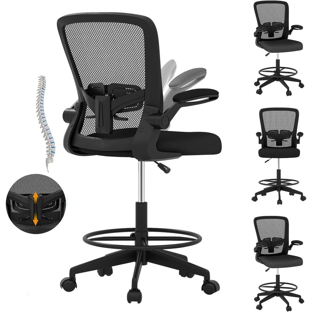 Ergonomic Office Chairs, Tall  - Ergonomic Office Chair บทวิจารณ์และราคา
