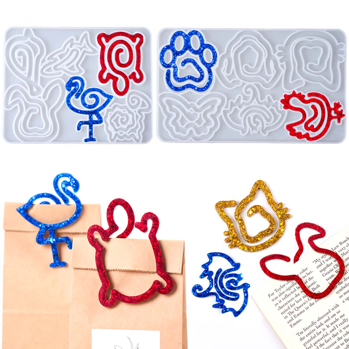3D Animal Bookmark Silicone Mo - Home Office Gear บทวิจารณ์และราคา
