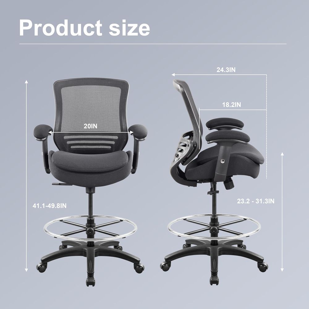 Mesh Ergonomic Office Chair wi - Ergonomic Office Chair บทวิจารณ์และราคา