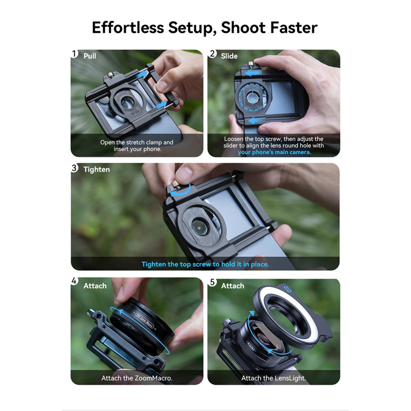 AA60-10-20X Zoom Macro Lens Wi - Zoom Lighting Kit บทวิจารณ์และราคา