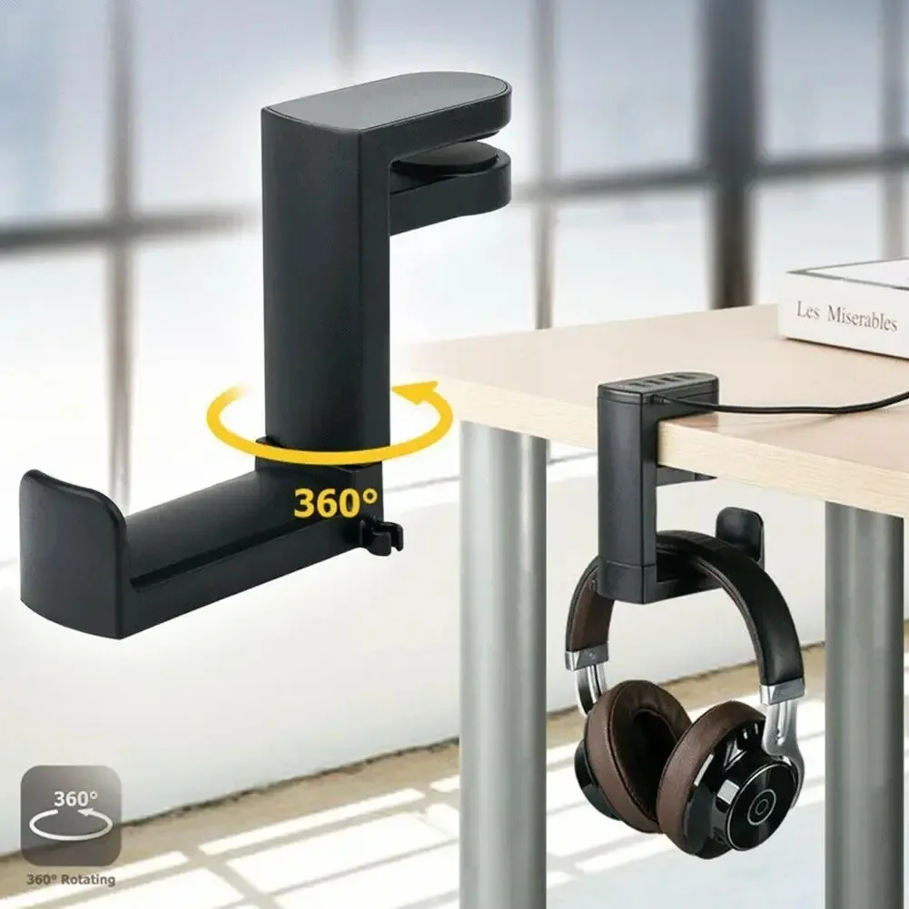 Rotatable Headphone Holder Uni - Home Office Headset บทวิจารณ์และราคา