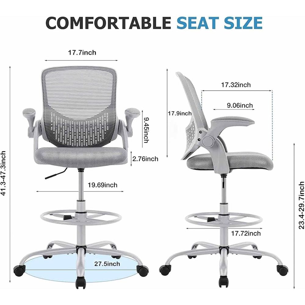 Ergonomic Tall Office Chair wi - Ergonomic Office Chair บทวิจารณ์และราคา