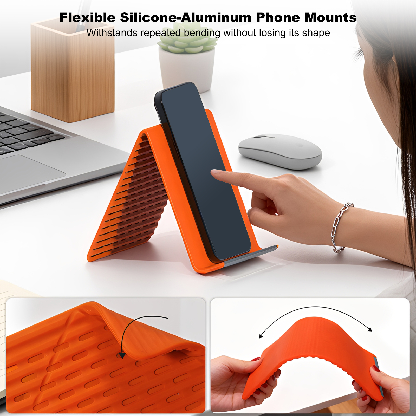 Silicone Adjustable Angle Phon - Laptop Stand Foldable บทวิจารณ์และราคา