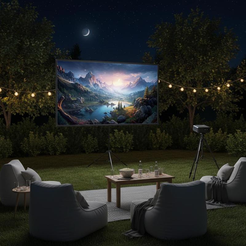 Tripod Projection Display 80 I - Home Office With View บทวิจารณ์และราคา