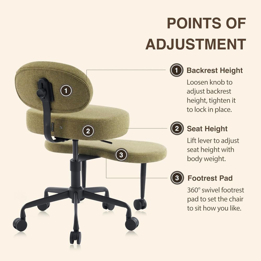 Ergonomic Multi-Legged Meditat - Ergonomic Office Chair บทวิจารณ์และราคา