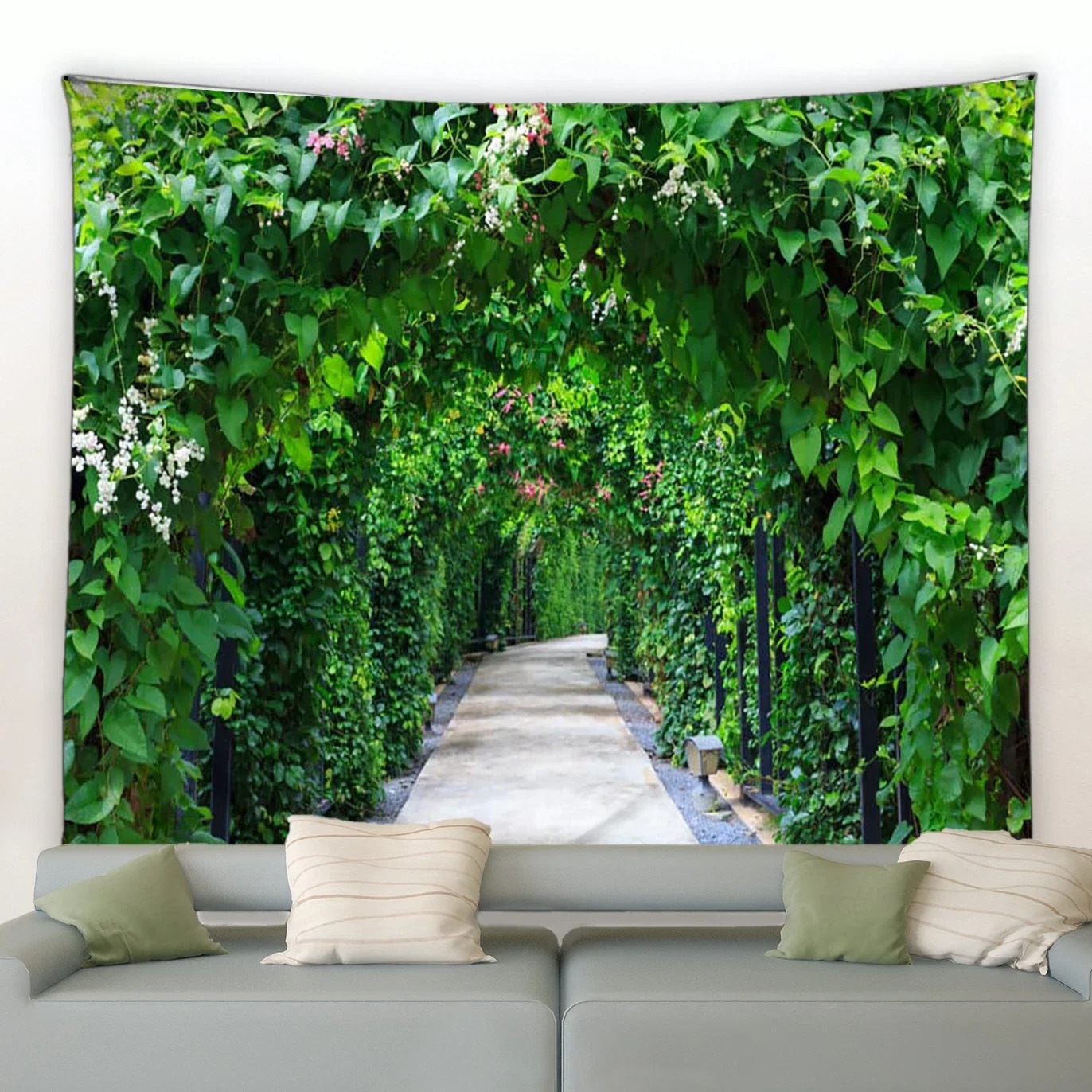 Home decoration tapestry hangi - Home Office With View บทวิจารณ์และราคา