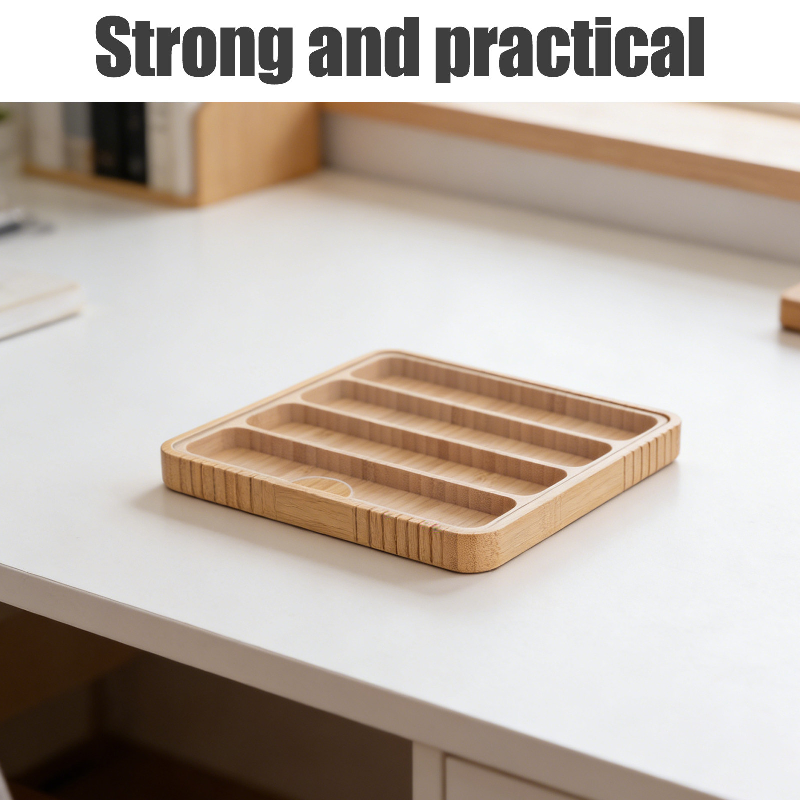 Bamboo Watch Band Storage Box  - Home Office Box บทวิจารณ์และราคา