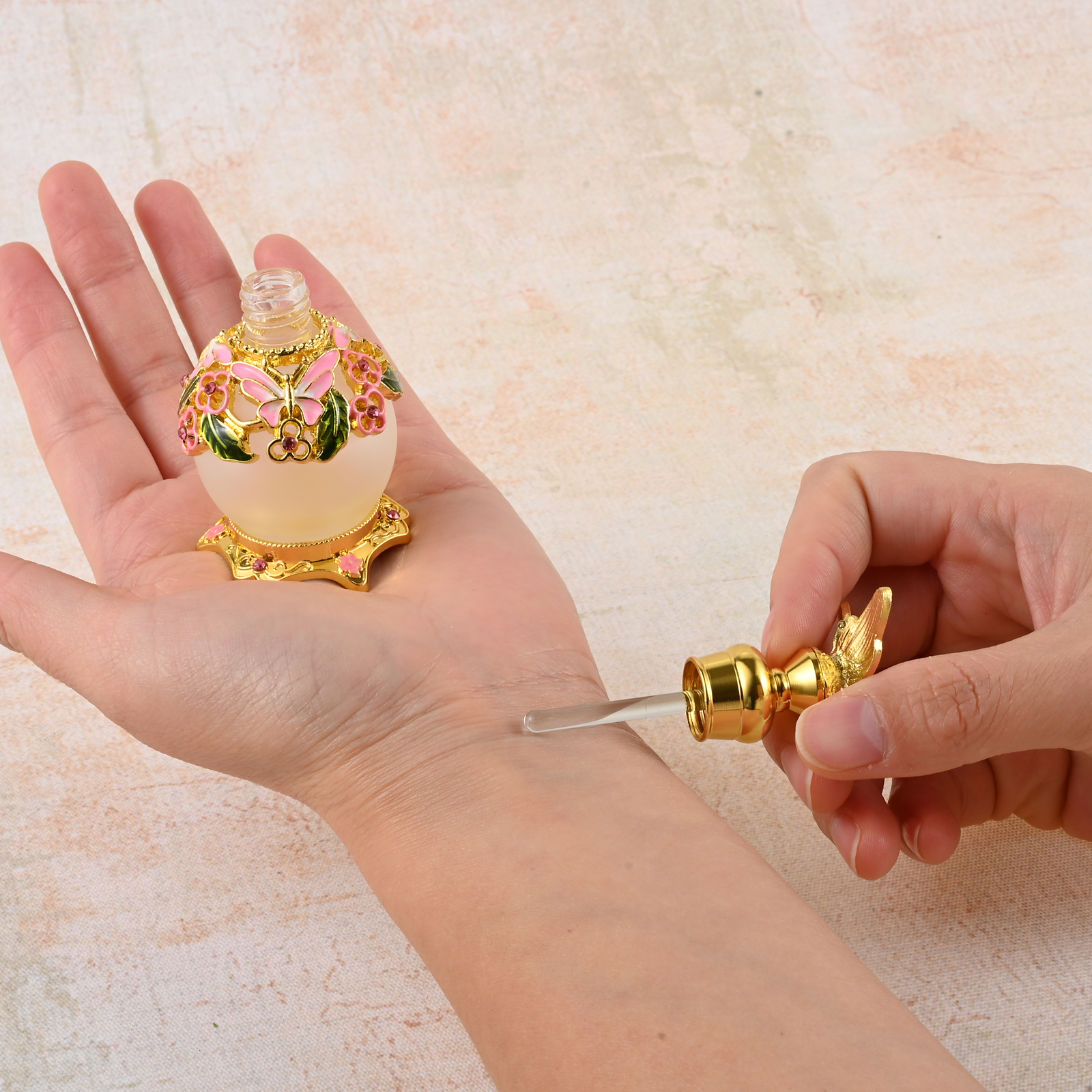 Elegant Mini Bottle 15ml Pink  - Plant Desk Mini บทวิจารณ์และราคา