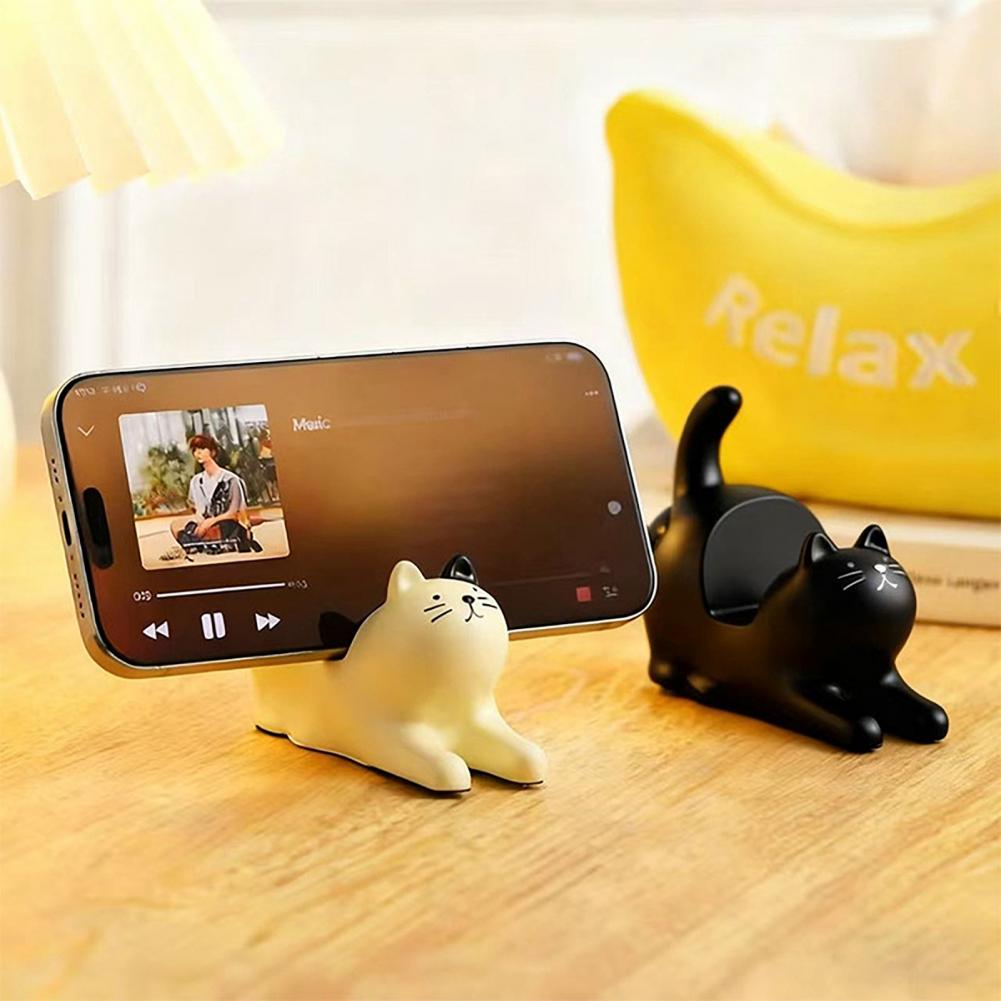 Weighted Phone Stand Cute Cat  - Home Office With View บทวิจารณ์และราคา
