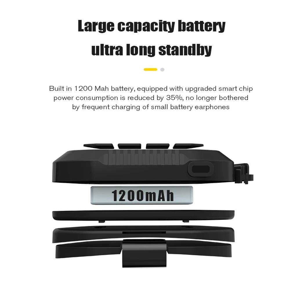 1200mAh Motorcycle Helmet Wire - Home Office Headset บทวิจารณ์และราคา