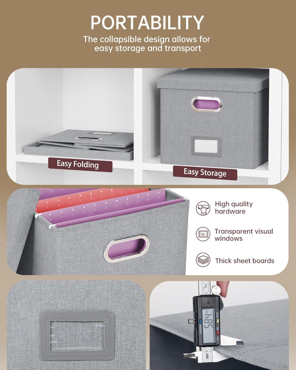 Oterri File Organizer Box, Han - Home Office Box บทวิจารณ์และราคา