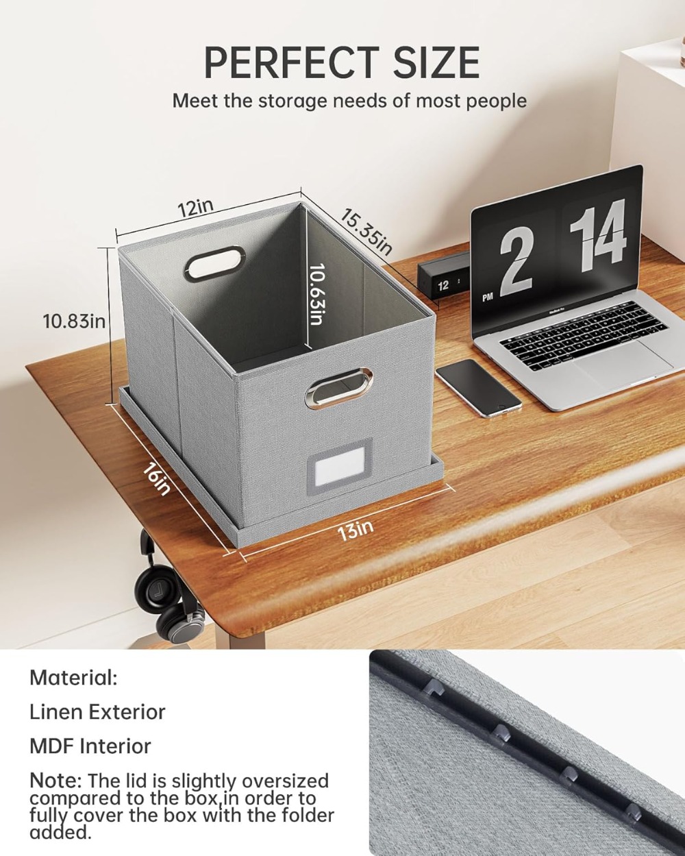 Oterri File Organizer Box, Han - Home Office Box บทวิจารณ์และราคา