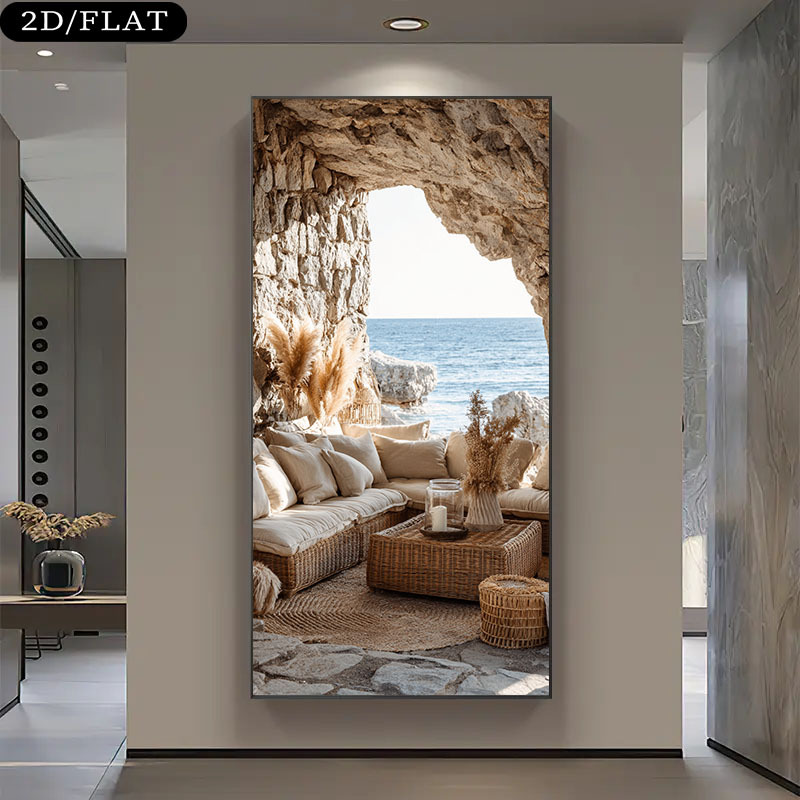Extra Large Coastal Beach Cave - Home Office With View บทวิจารณ์และราคา