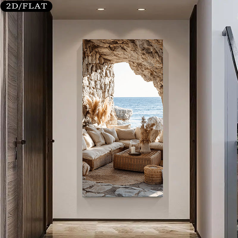 Extra Large Coastal Beach Cave - Home Office With View บทวิจารณ์และราคา
