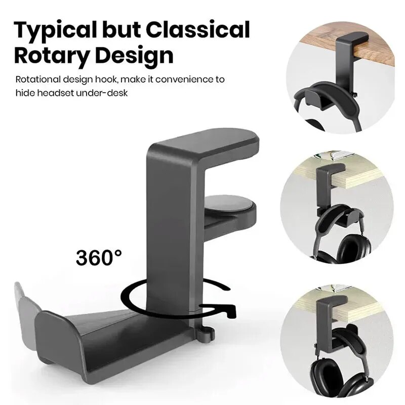 No Punch Headset Holder Deskto - Home Office Headset บทวิจารณ์และราคา
