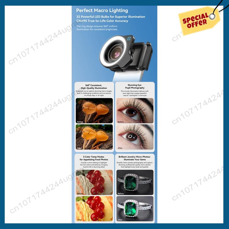 -A15I 10-20X Zoom Macro Lens W - Zoom Lighting Kit บทวิจารณ์และราคา
